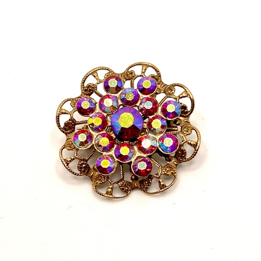 Vintage Estate Jewelry Ornate Gold Tone ✨GORGEOUS ✨  A006